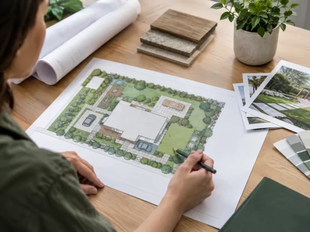 Планировка участка 8 соток 25×40 с учётом задач семьи